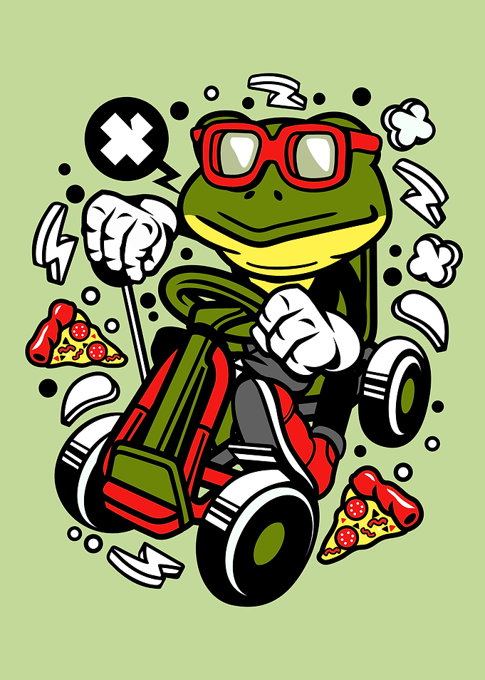 Frog Gokart Racer