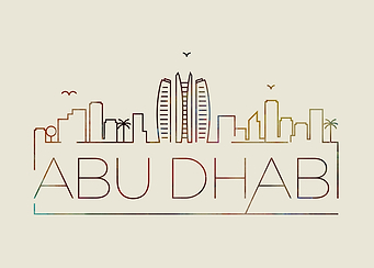 Abu Dhabi City Skyline