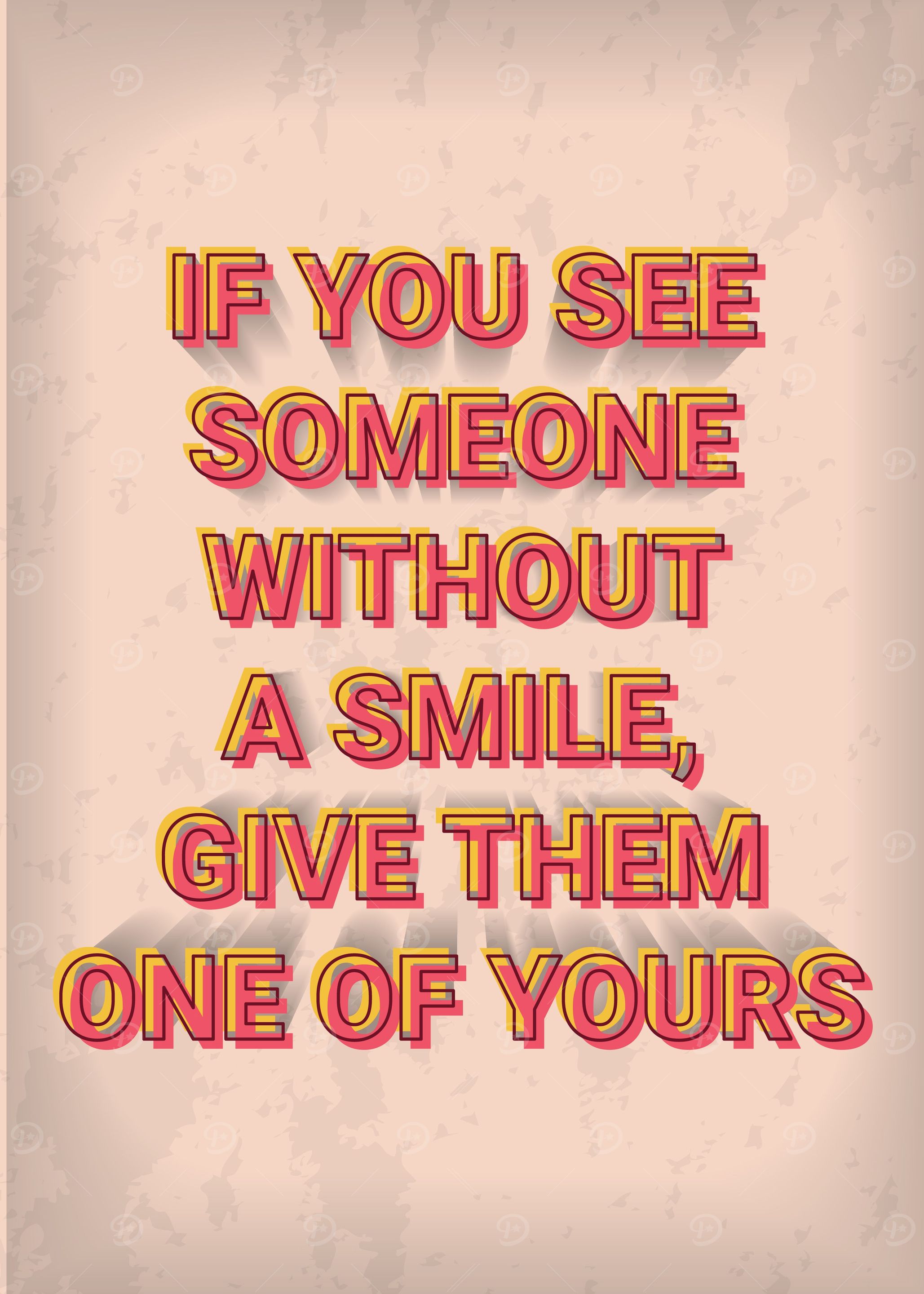 Vintage Motivation Quote
