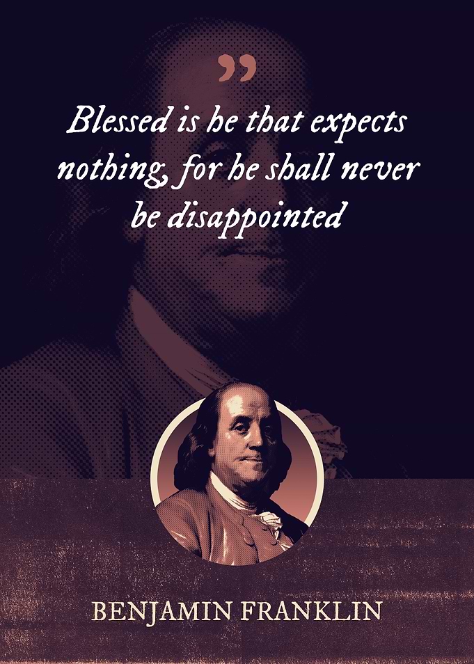 Blessed is he that expects