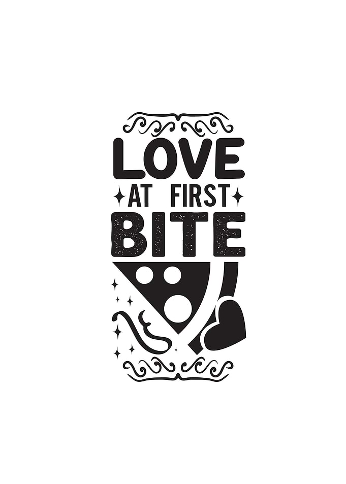 Bite pizza