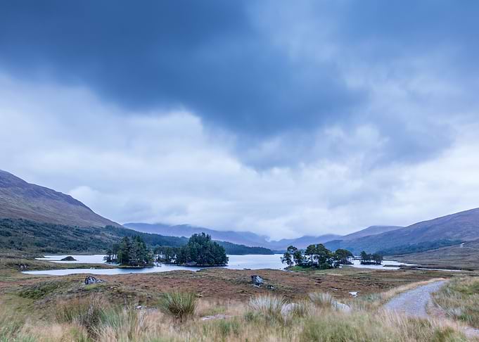 Loch Ossian at Dawn