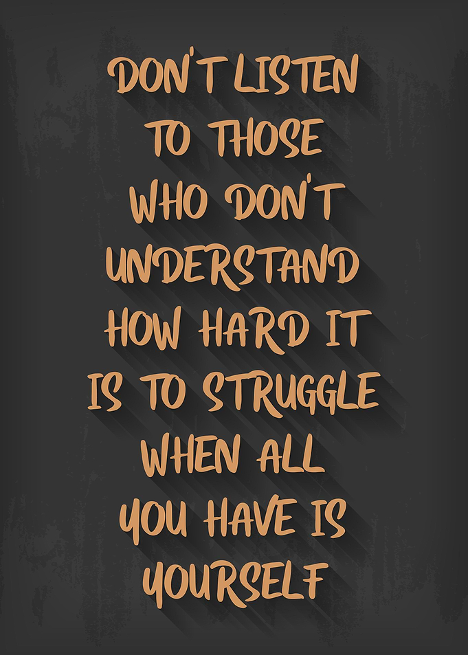 Vintage Motivation Quote
