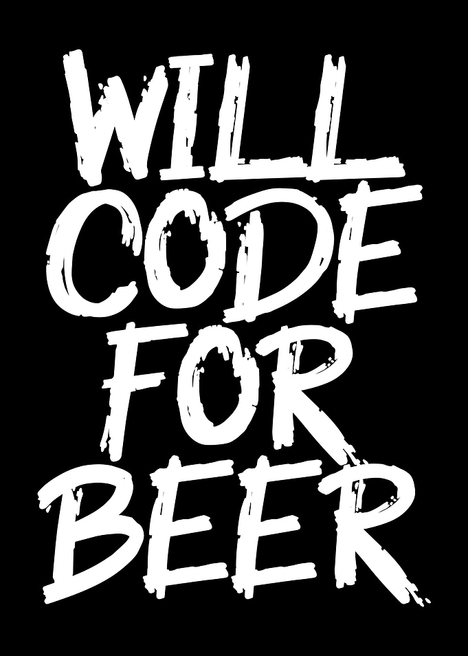 will code for beer