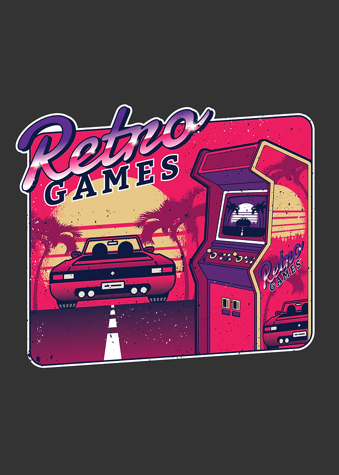 Retro Gaming Arcade Video