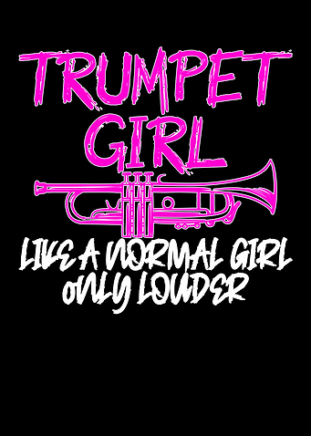 Trumpet girl