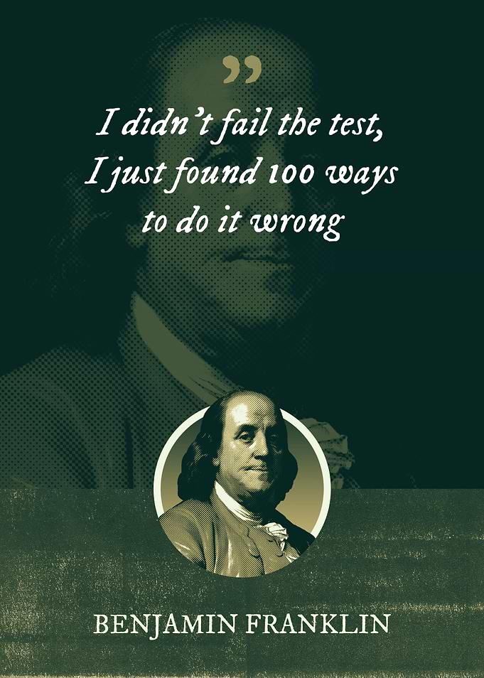 I didnt fail the test