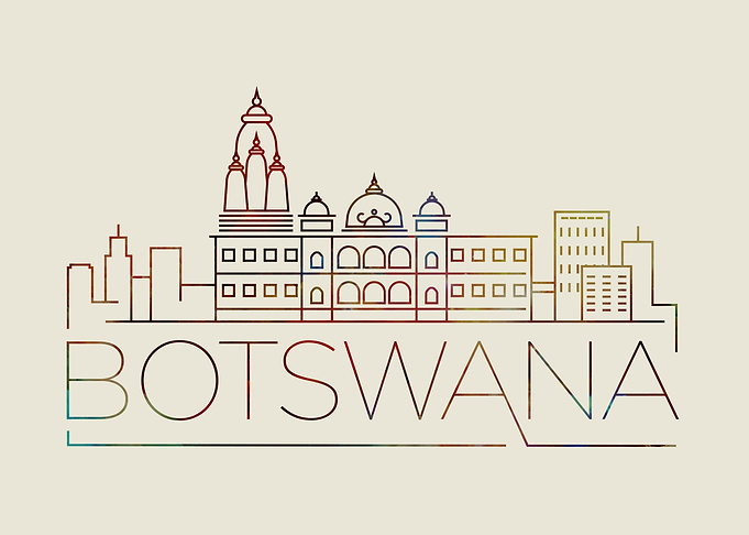 Botswana Thin Line City
