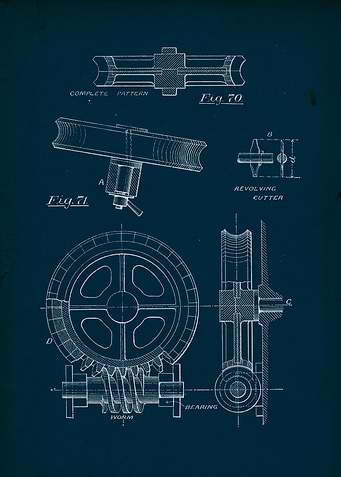 Revolving Cutter Blueprint