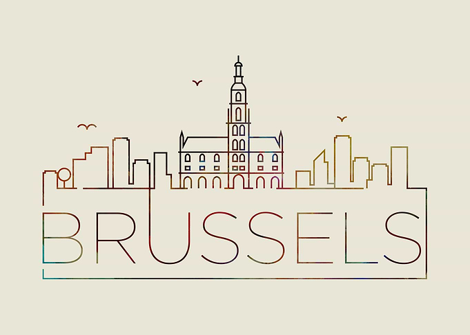 Brussels Thin Line City