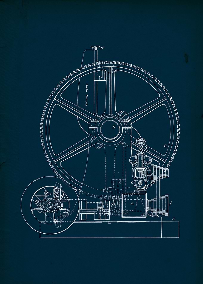 Mechanical Gear Blueprint