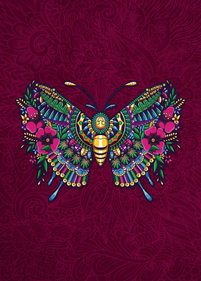 Mandala Butterfly