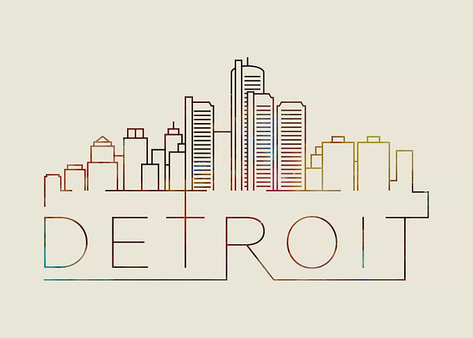 Detroit Thin Line City