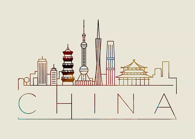 China Thin Line City