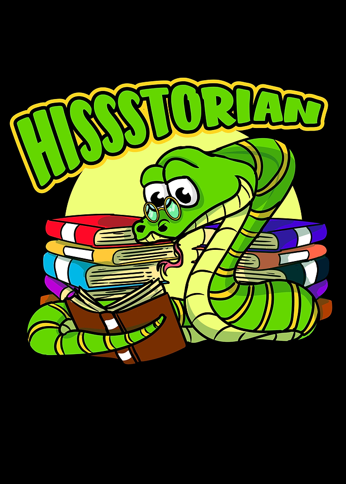 Hissstorian funny snake