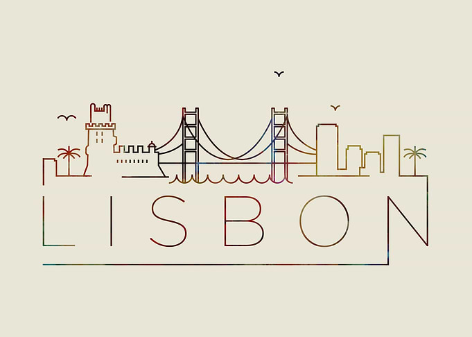 Lisbon Thin Line City