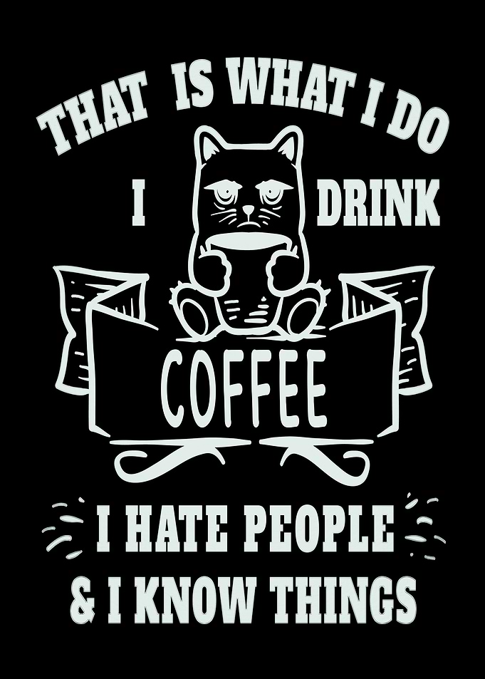 Coffee Coffee saying gift