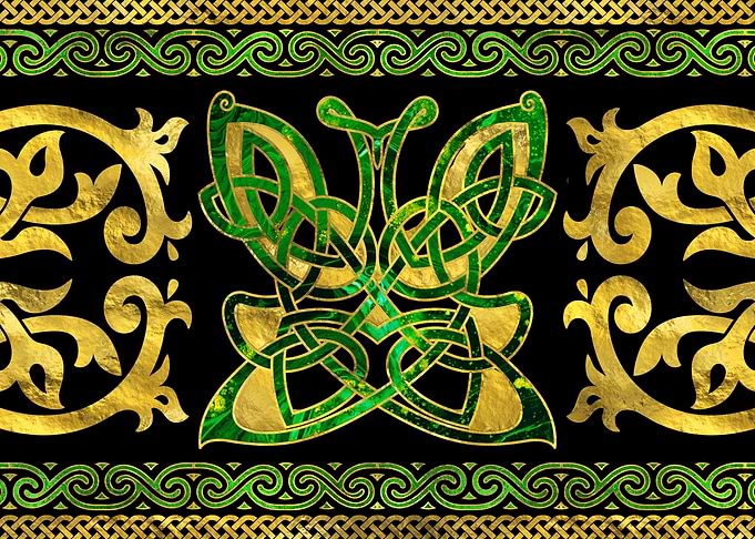 Celtic Butterfly Ornament