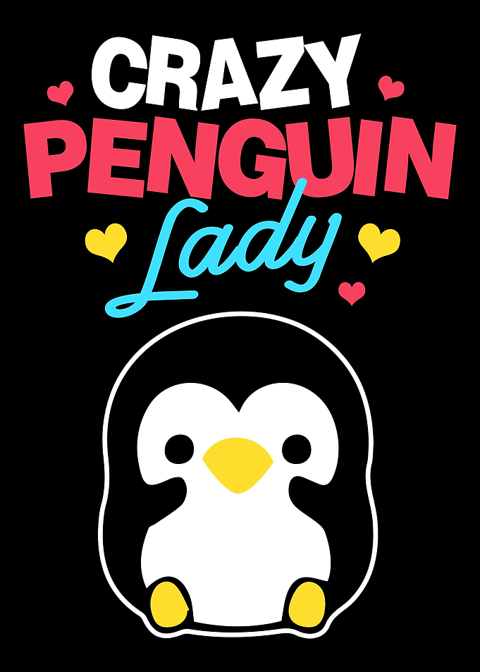 Penguin Girlfriend Lady