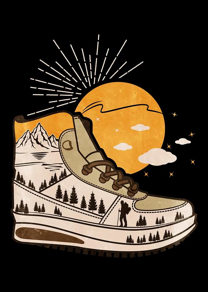Hiking Funny Hiking Gift