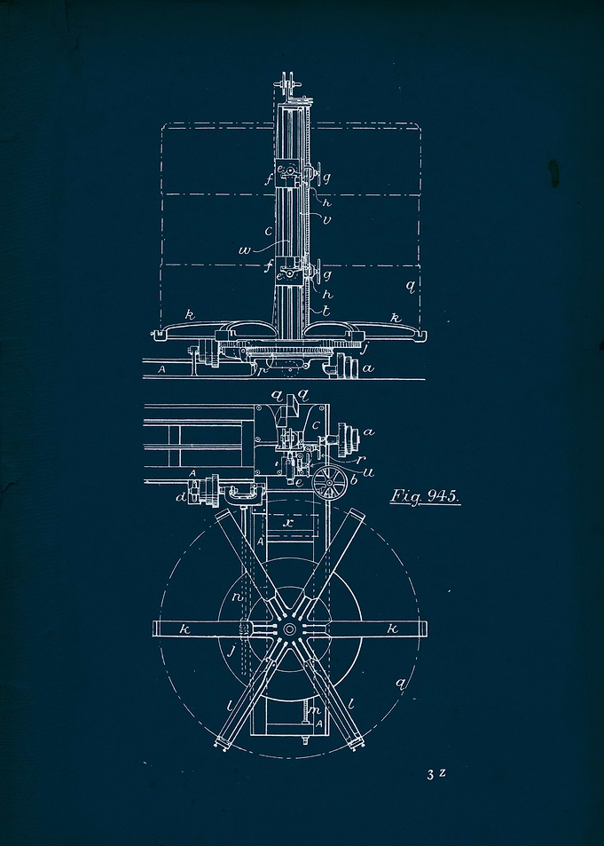Mechanical Blueprint 945