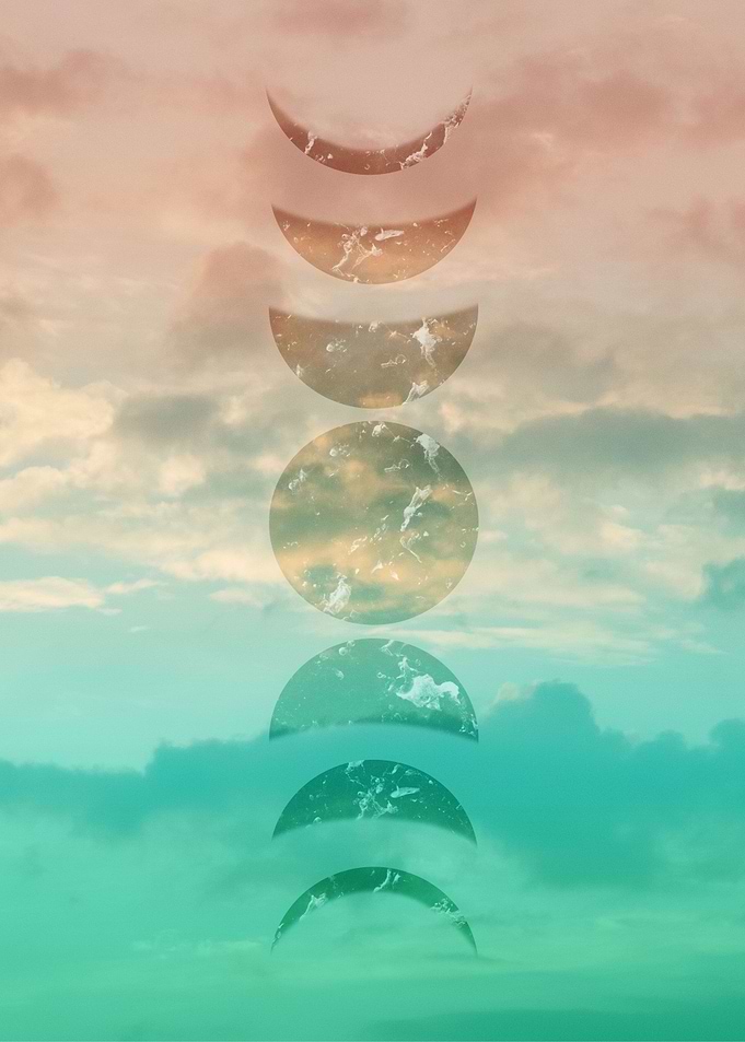 Clouds Moon Phases 1