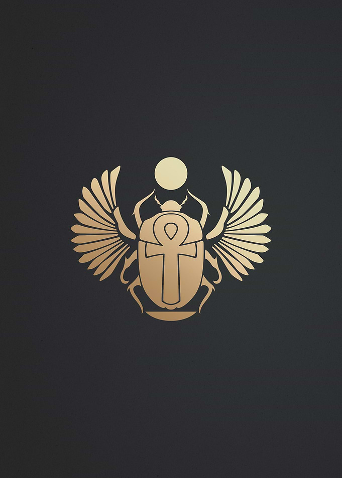 Egyptian scarab