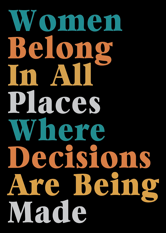 Women Belong In All Places