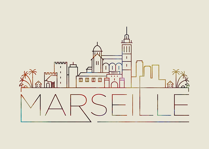 Marseille Thin Line City
