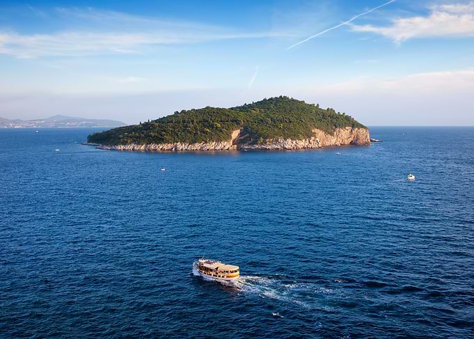 Lokrum Island in Croatia