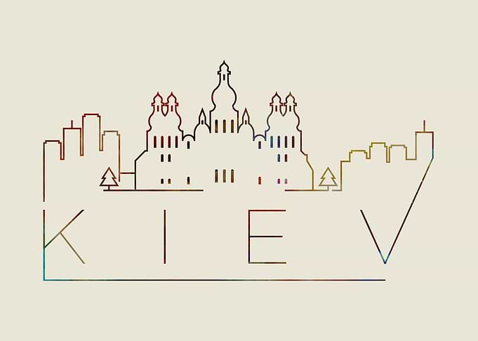Kiev Thin Line City