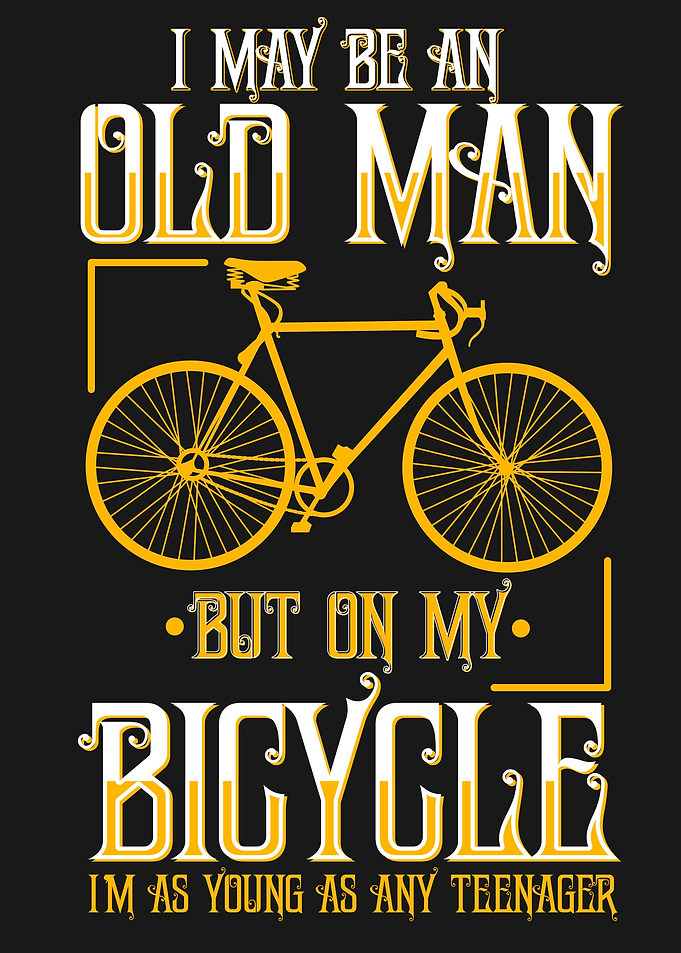 Old Man on Bicycle Quotes