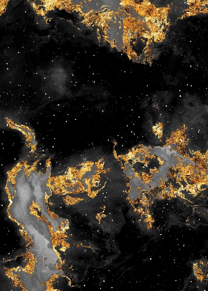 100 Starry Nebulas B and W