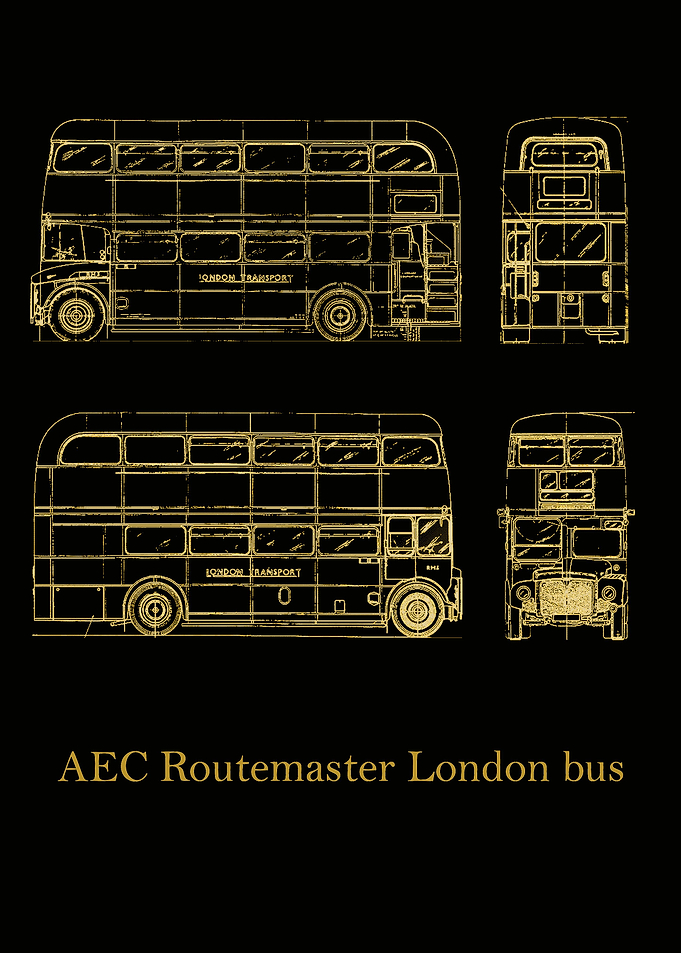AEC Routemaster gold