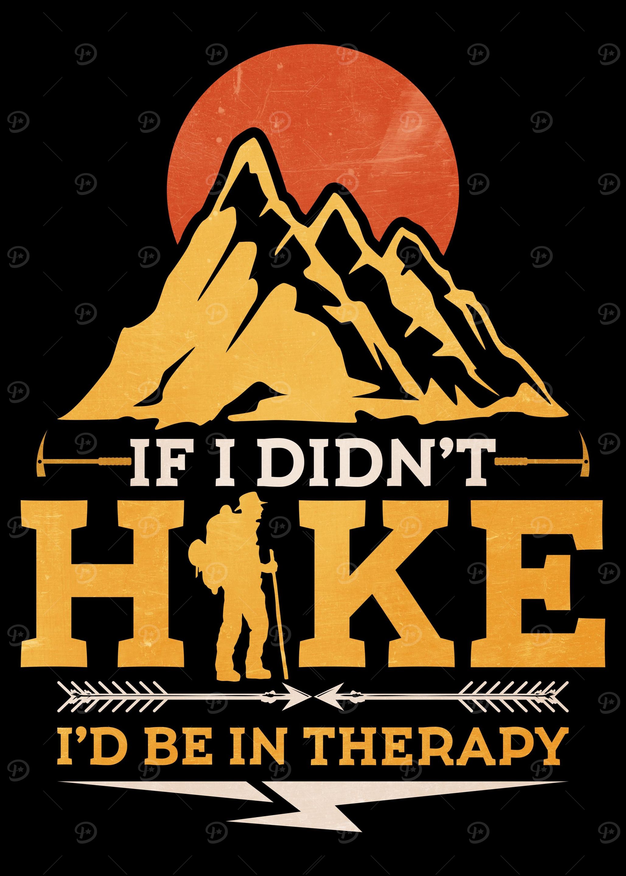 Hiking Funny Hiking Gift
