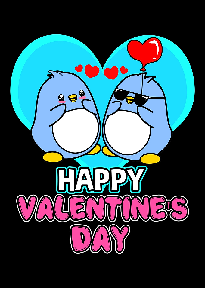 Penguin Valentine Day Gift