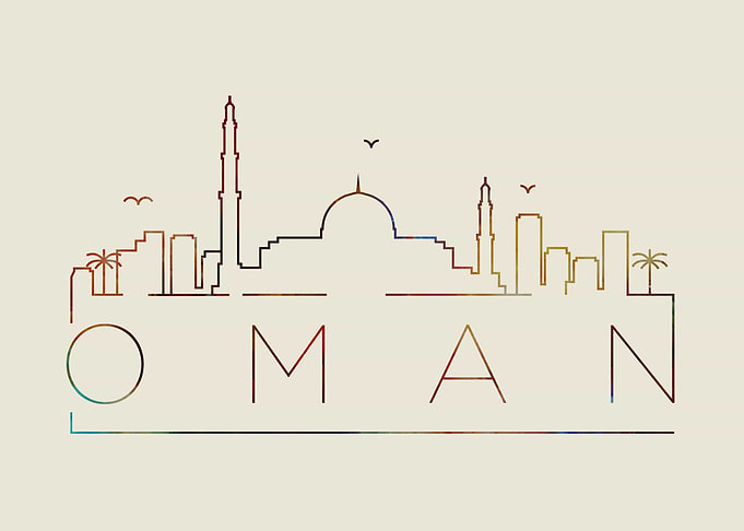 Oman Thin Line City