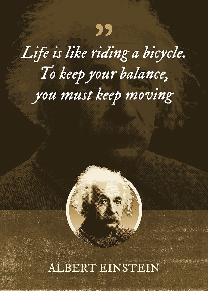 Life is like riding a