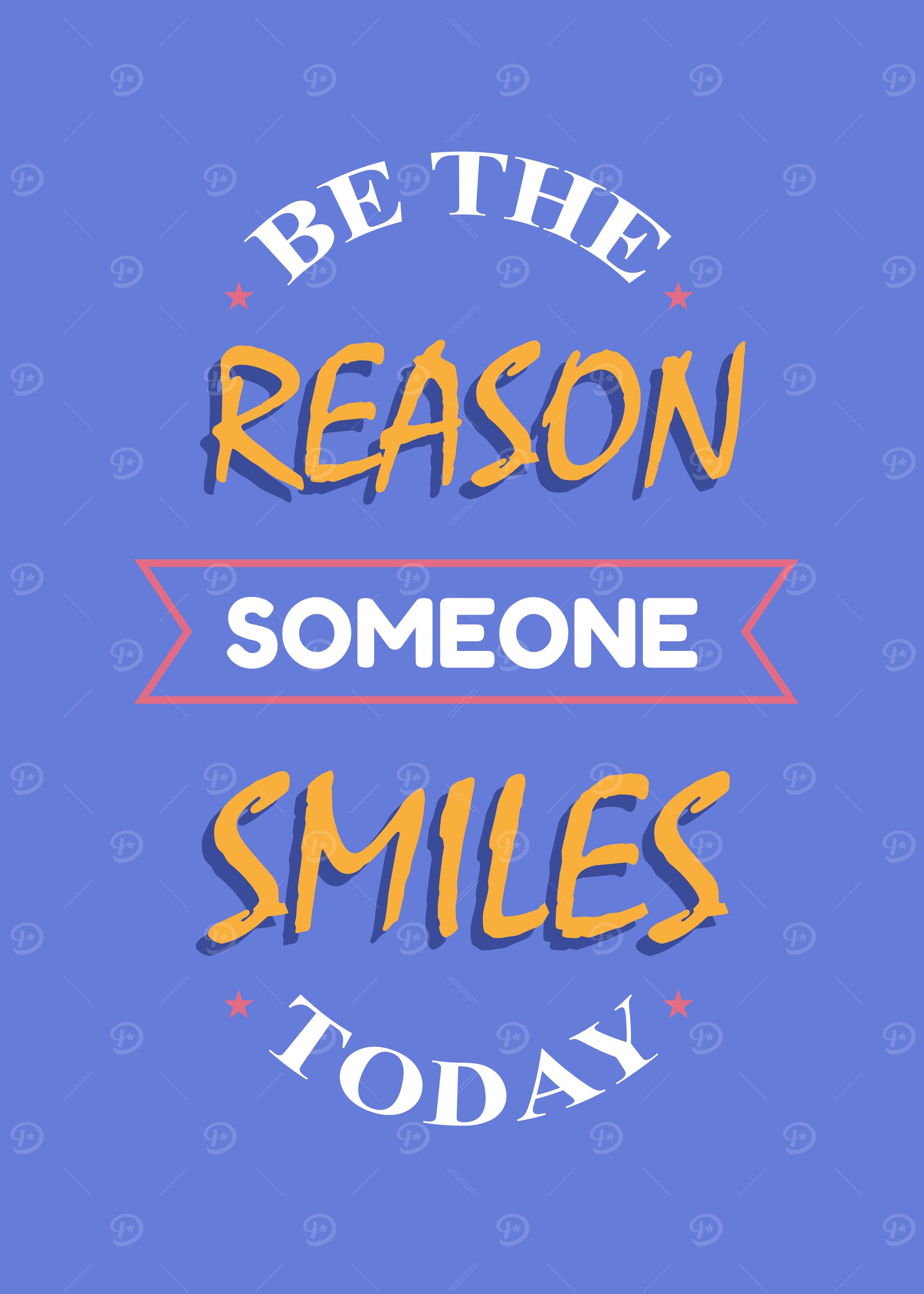 Smiles Quotes Blue Purple