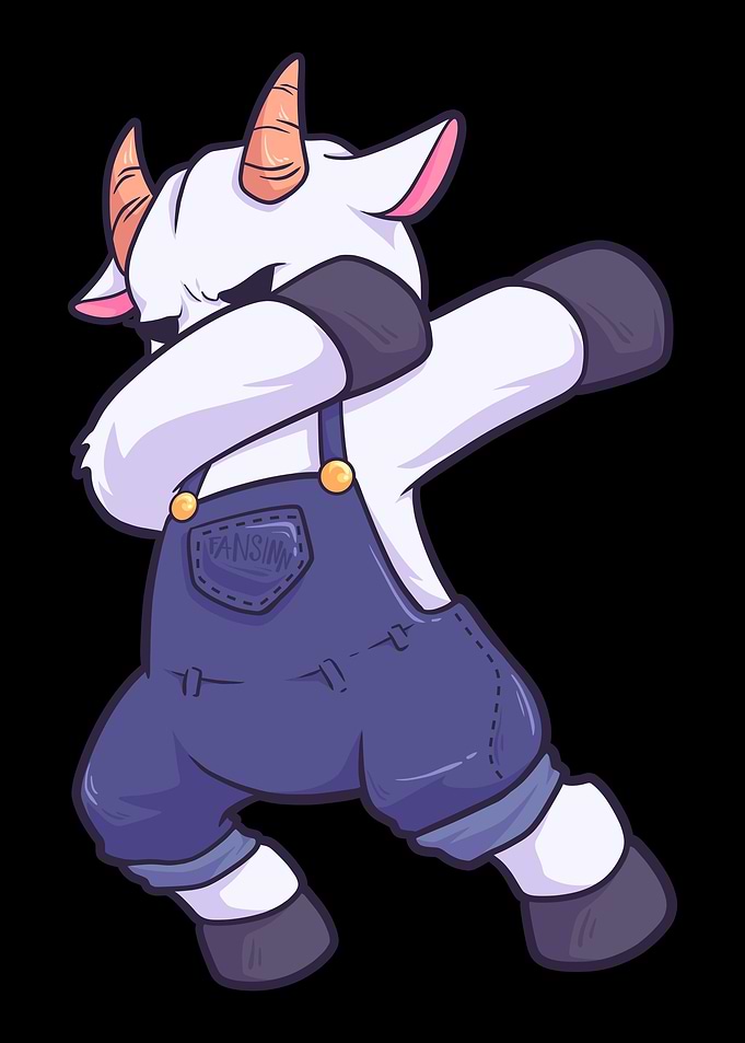 dab dabbing goat goat Goat