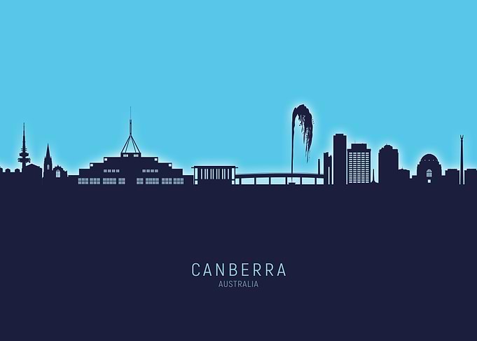 Canberra Skyline Australia