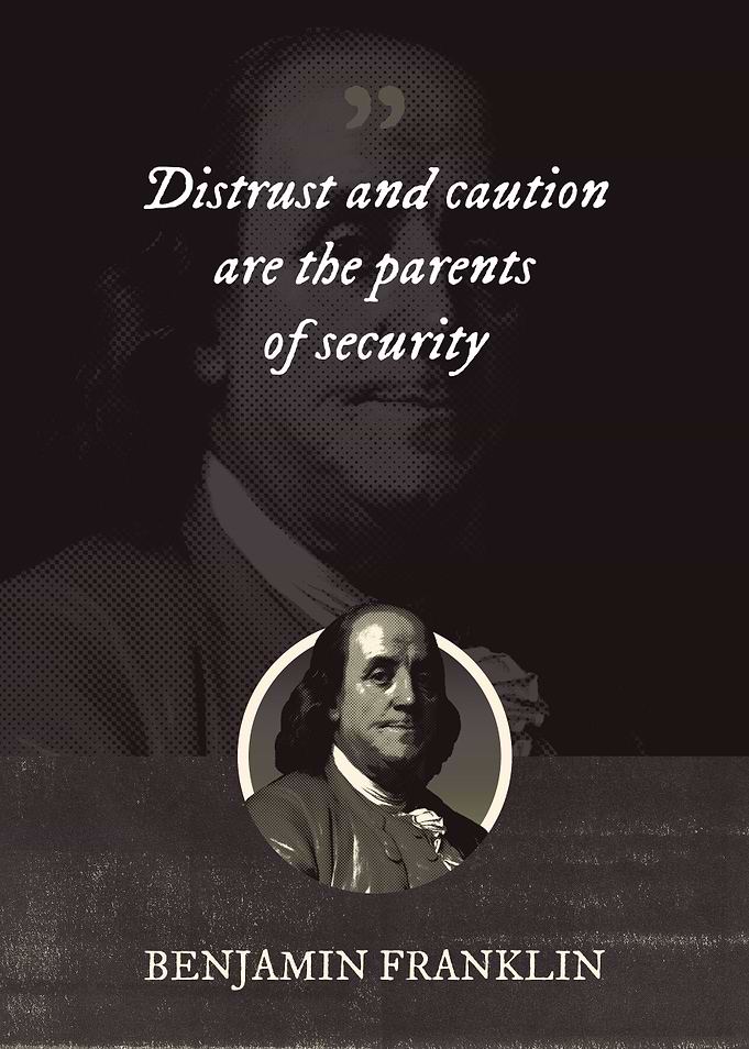 Distrust and caution are