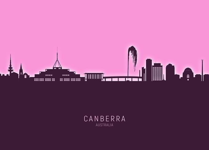 Canberra Skyline Australia