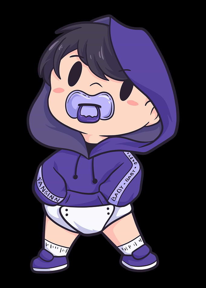 Baby Gangster Hoodie pacif