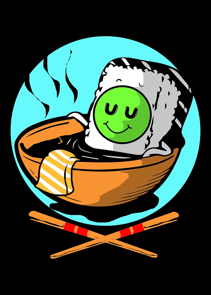 Sushi Bathing Soy Sauce