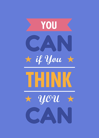 You Can Quotes Navy Blue