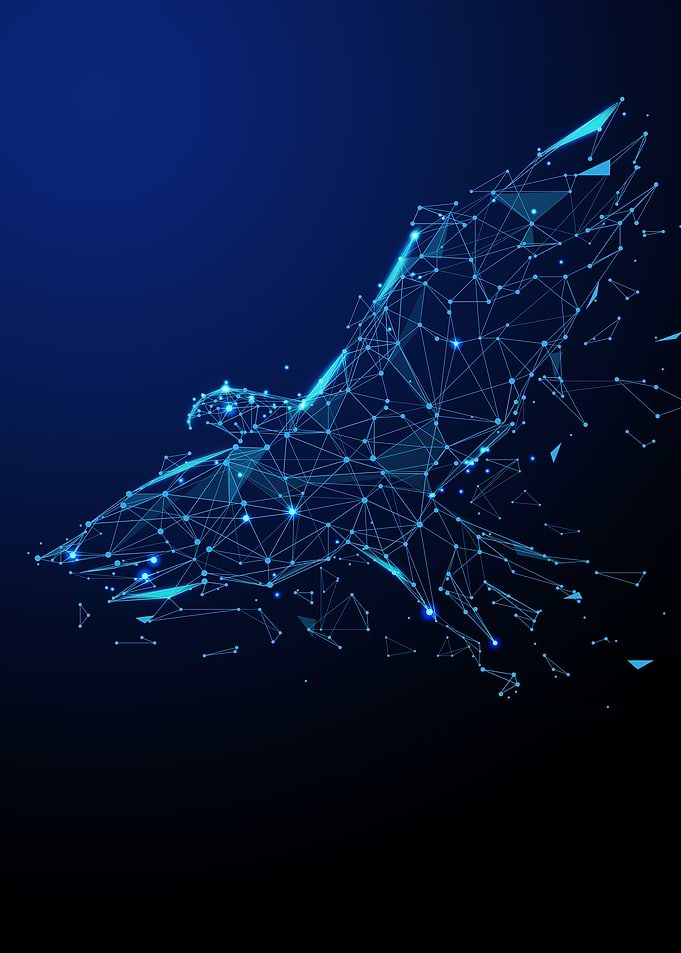 Polygonal Particles Eagle