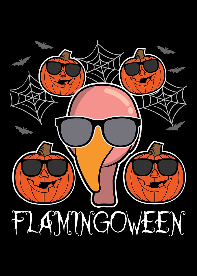 Flamingo Halloween Animal