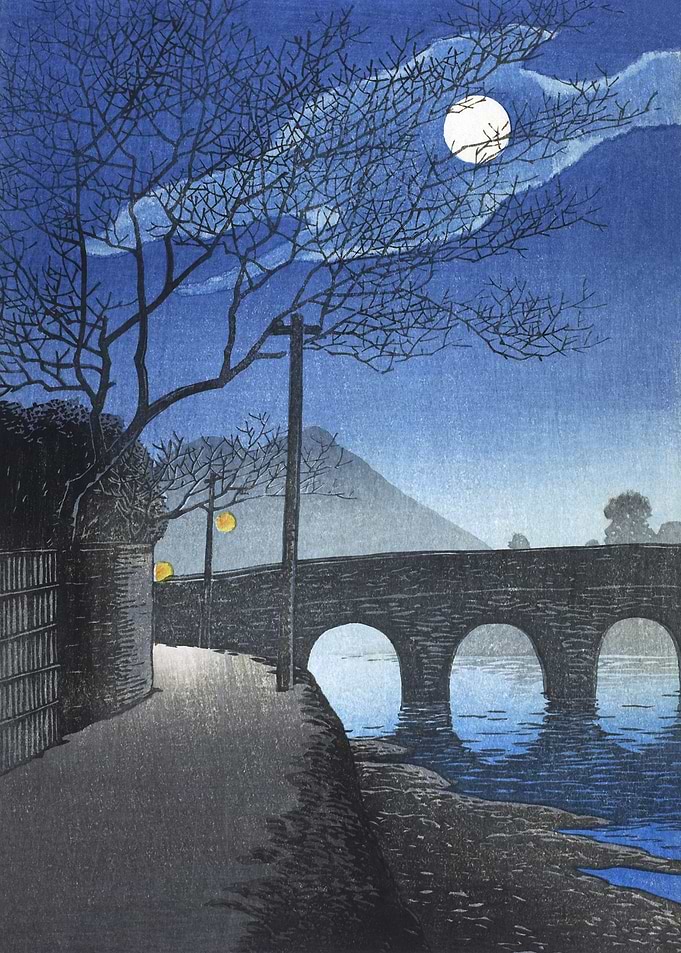 Kotsuki River At Night