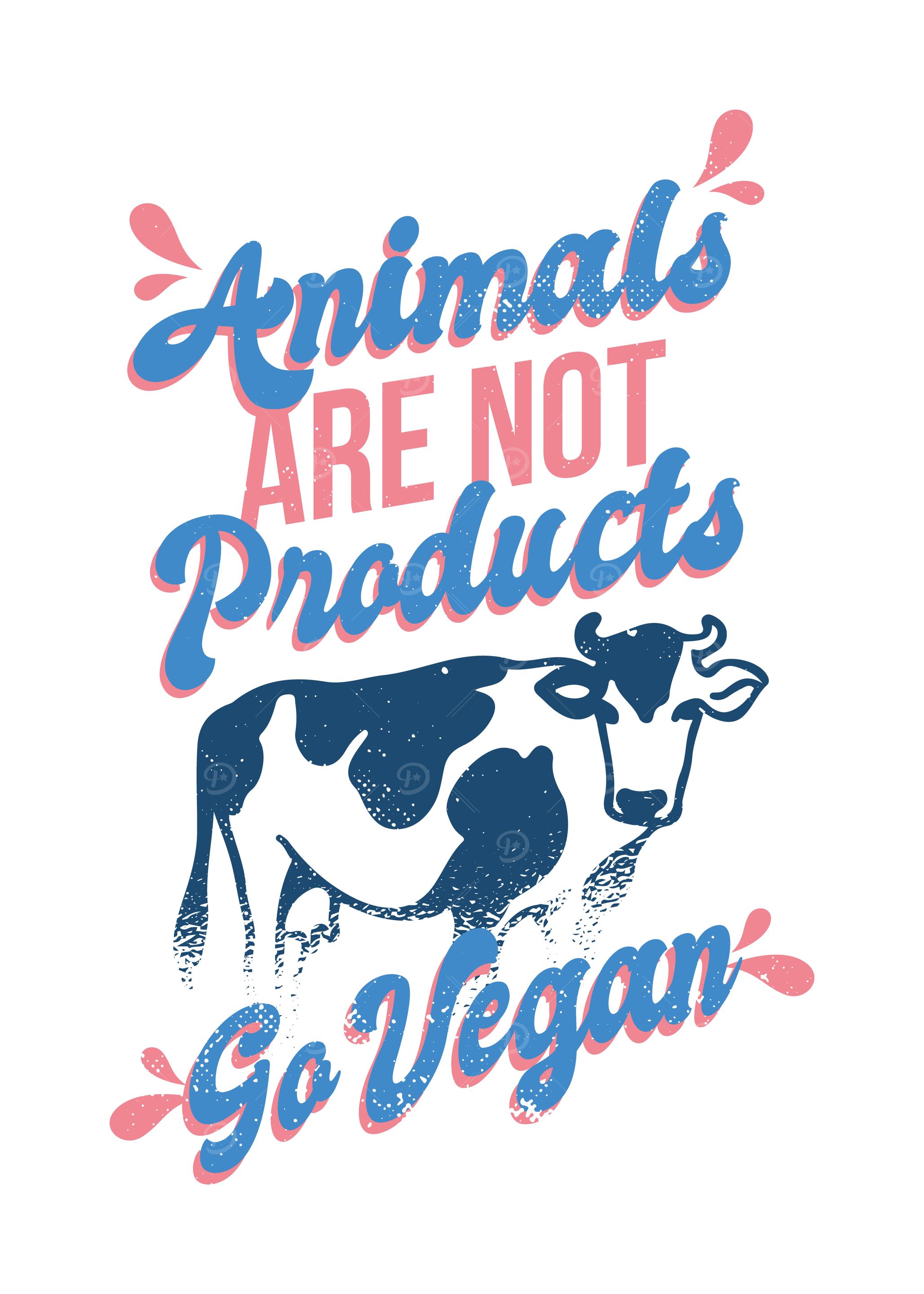 No Milk No Dairy Go Vegan